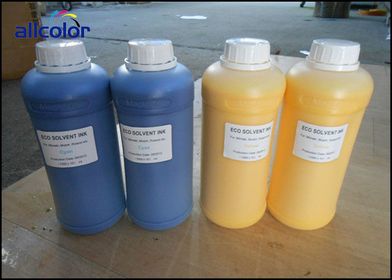 एप्सों Dx5 Dx6 Dx7 हेड के लिए CMYK कलर एप्सों इको सॉल्वेंट इंक
